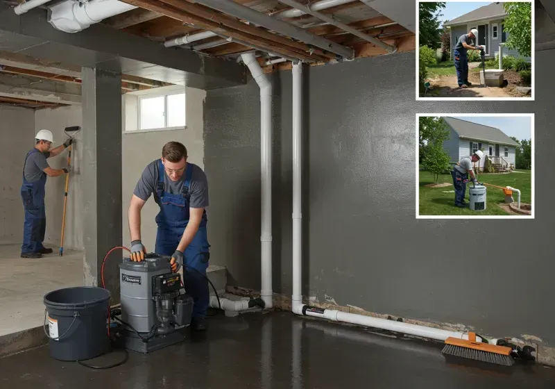 Basement Waterproofing and Flood Prevention process in Bridgeport, TX